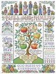 Bless Our Family Sampler (image for) Bless Our Family Sampler